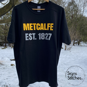 Metcalfe Est. 1827 Tee - Unisex